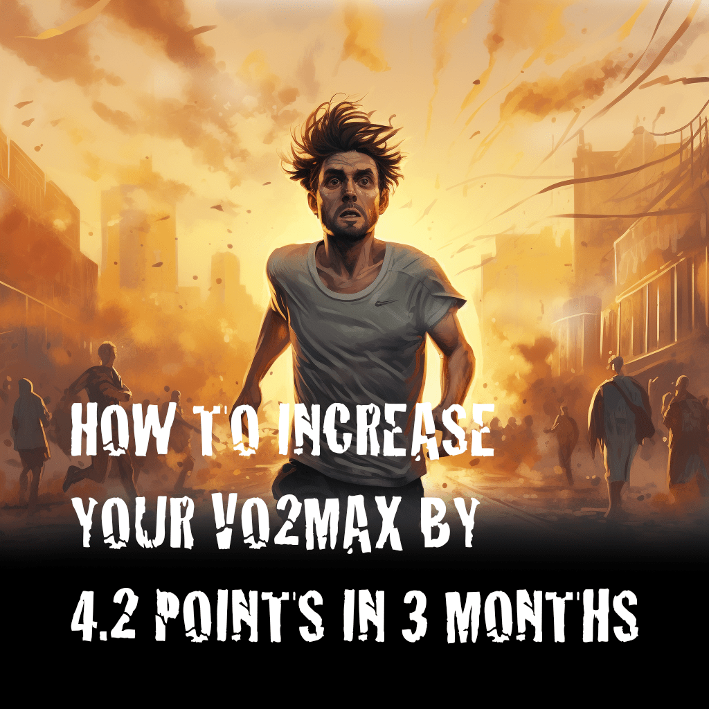How to increase your VO2max by 4.2 points in 3 months