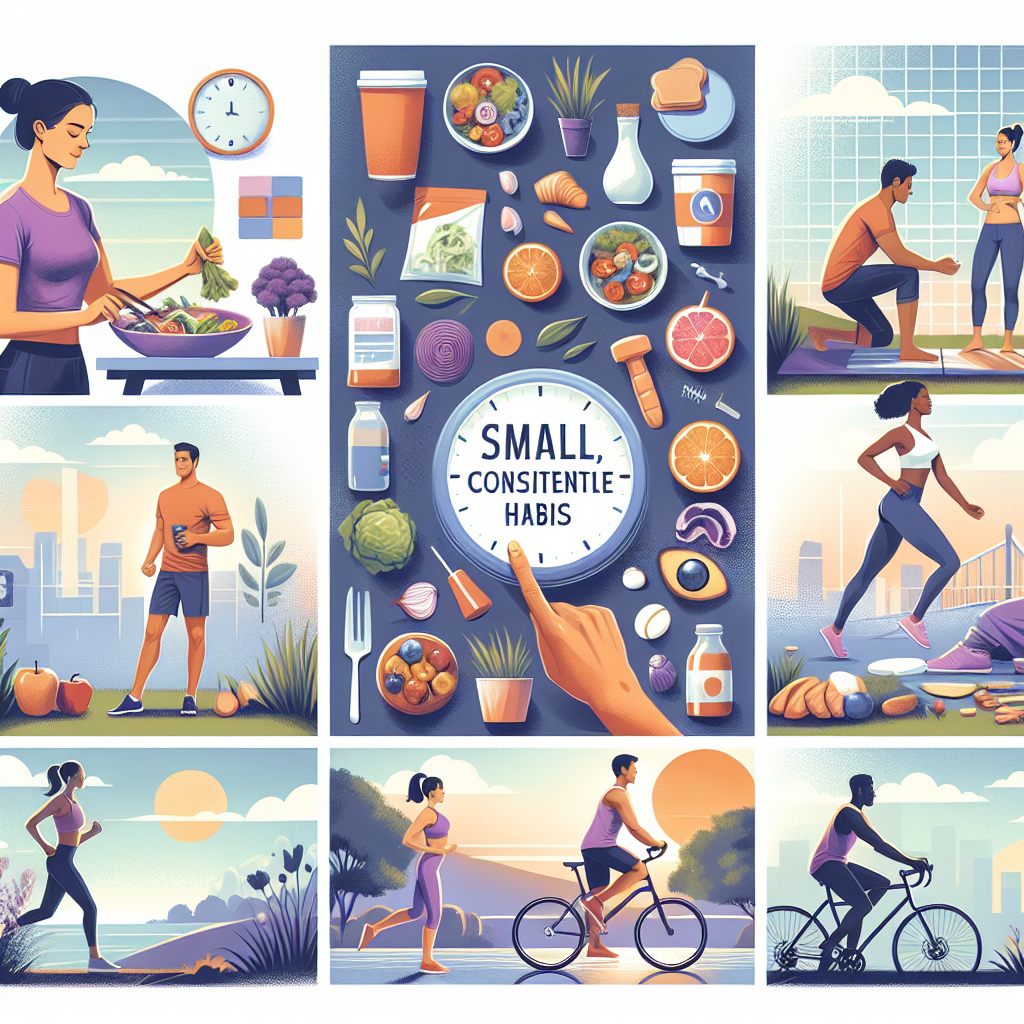 “Bite-sized Habits: The Unsung Heroes of Your Health&nbsp;Journey”