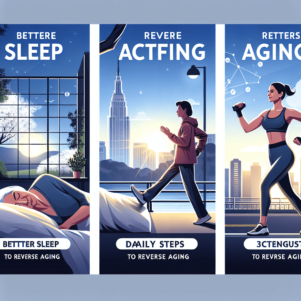 Embrace the Elixir of Youth: Sleep, Strides, and&nbsp;Strength!